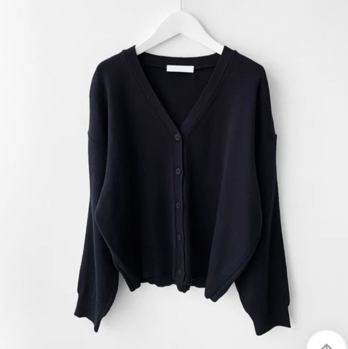 원더원더 아미드 베이직 브이넥 니트 가디건 상품이미지1