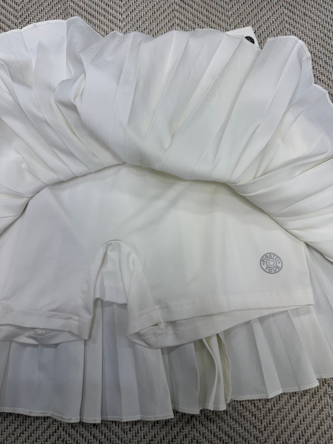 정품) PIRETTI 피레티 24ss 여성 골프 스커트 치마 L(28) 상품이미지6