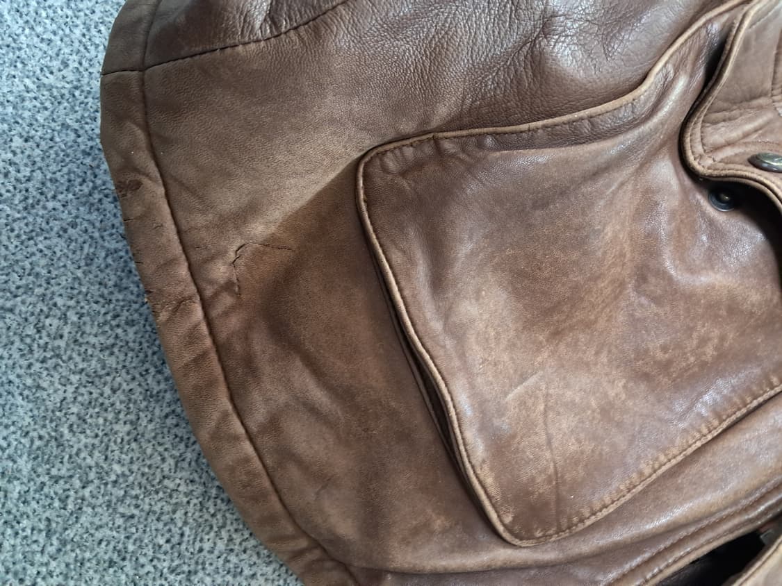 빈티지 양가죽  자켓 상품이미지8