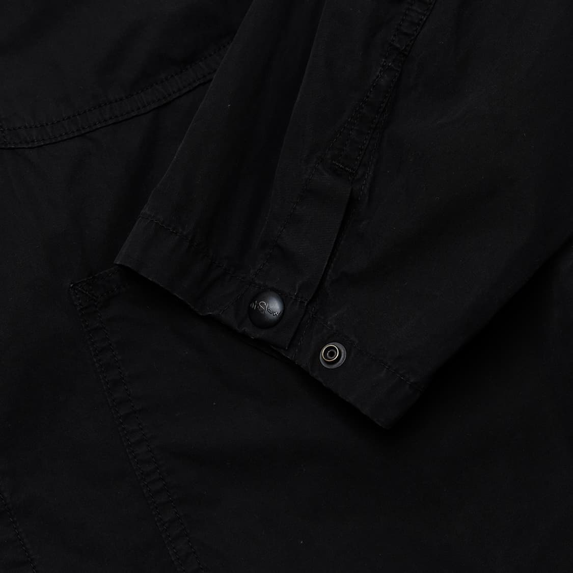 x IMA:ZINE 仲津3 black snap coverall 상품이미지5