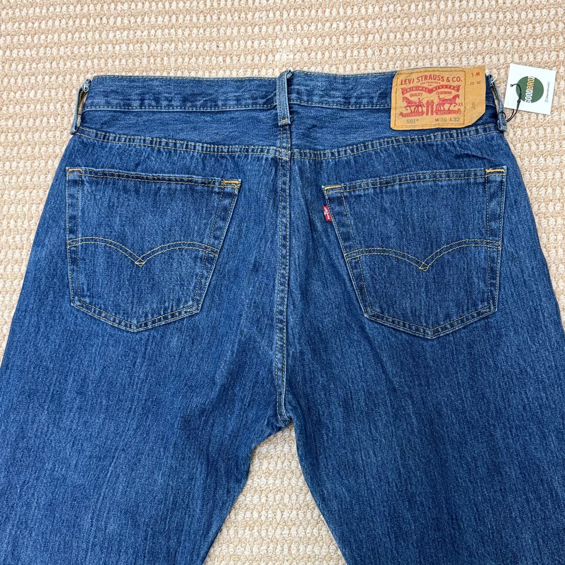 리바이스 501 데님 팬츠 청바지 (9) 상품이미지8