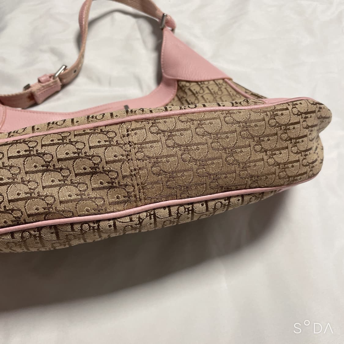 디올 오블리크 핑크 숄더백 상품이미지3