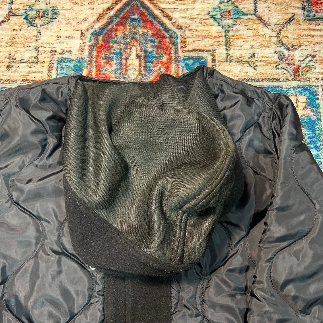 [L] 스톤아일랜드 후드 퀄팅자켓 상품이미지3