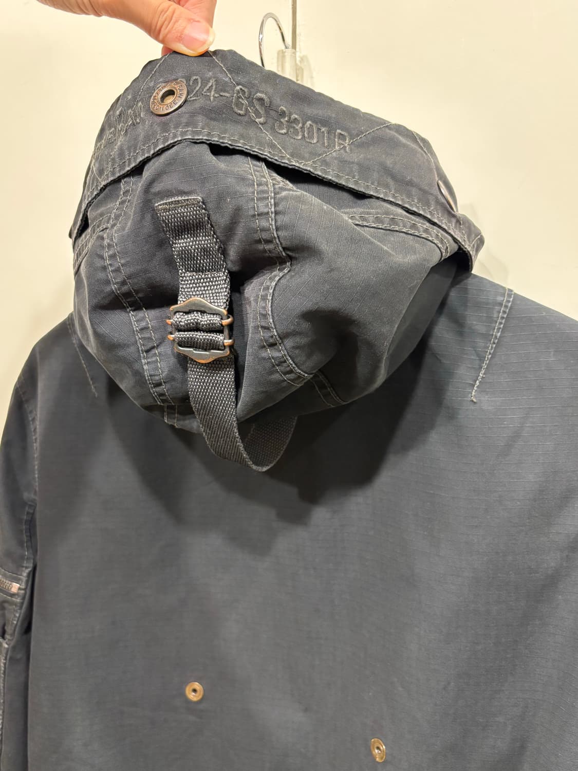 G-Star Raw 블랙 봄버 자켓 M 상품이미지8