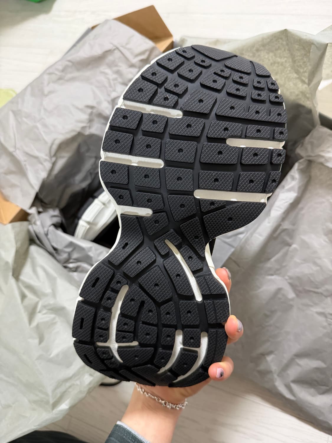 발렌시아가 3XL 삭 리사이클 니트 스니커즈 38 (250)  상품이미지5