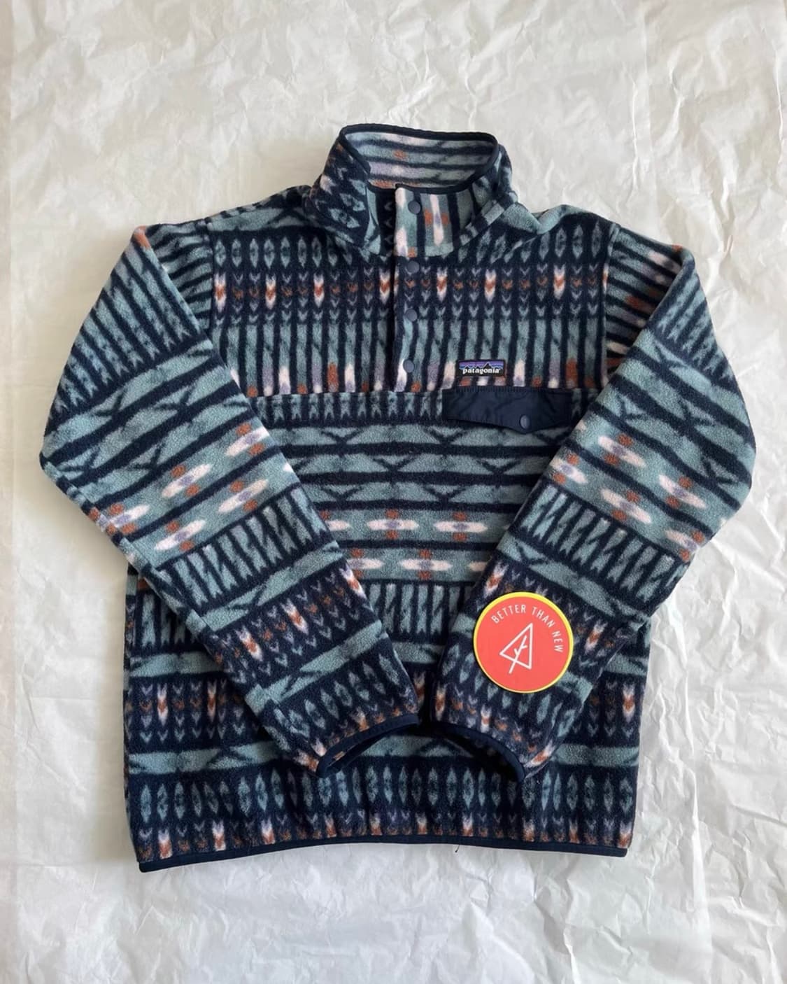 파타고니아 여성용 신칠라 스냅-티 플리스 풀오버 상품이미지1