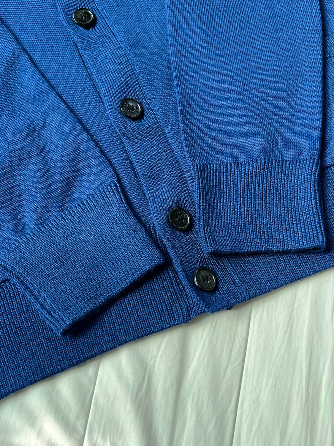 메종키츠네 폭스헤드 울 가디건 상품이미지8