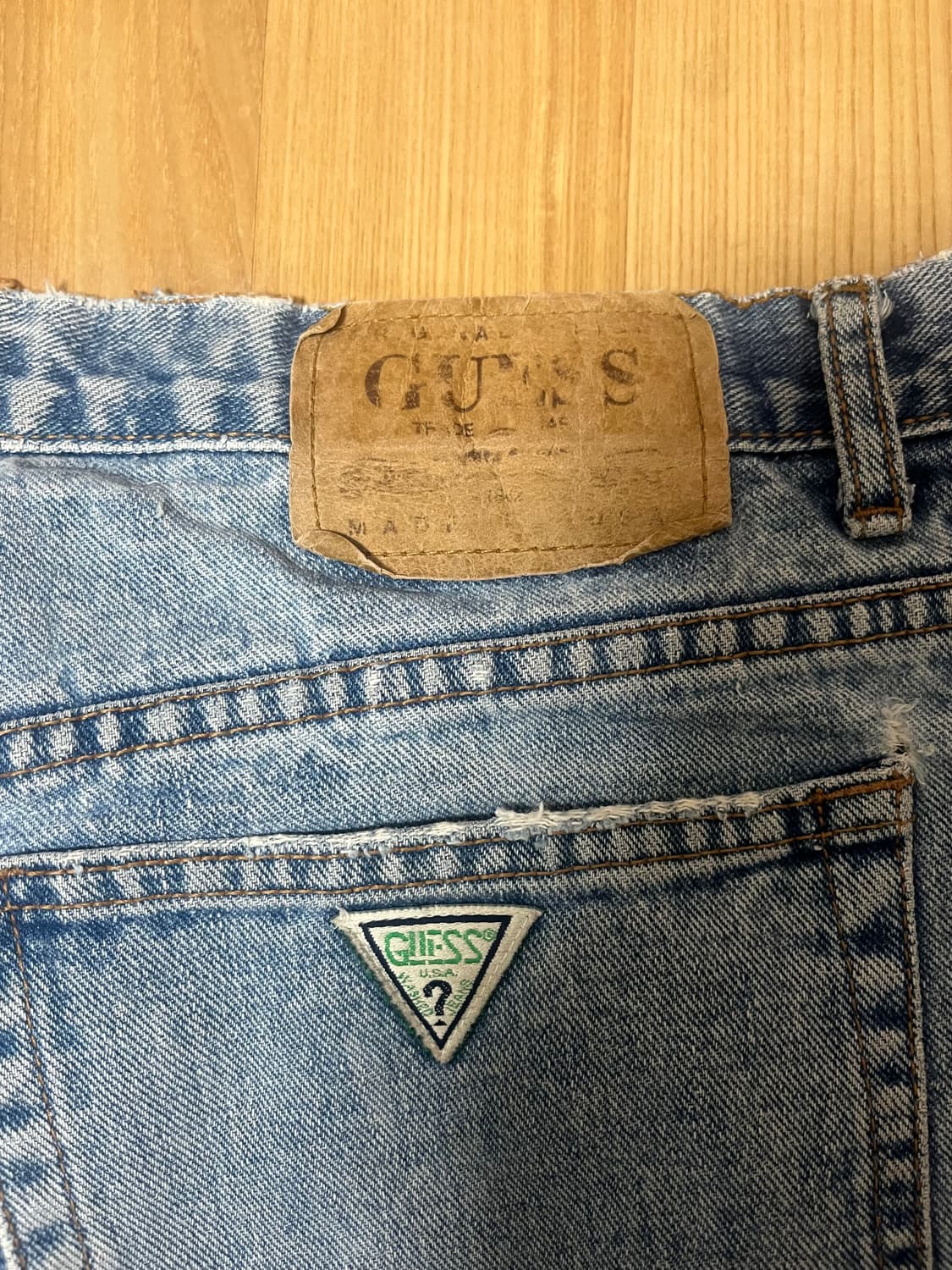 90s Georges Marciano guess 데님made in usa 상품이미지3