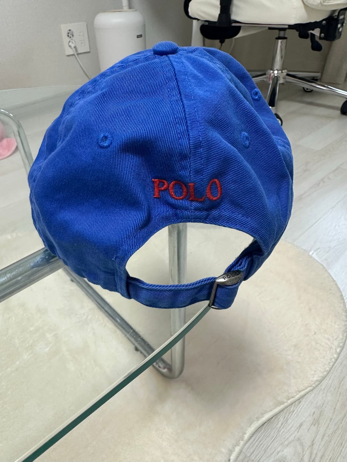 POLO RALPH LAUREN 클래식 치노 볼캡 (블루)  상품이미지2
