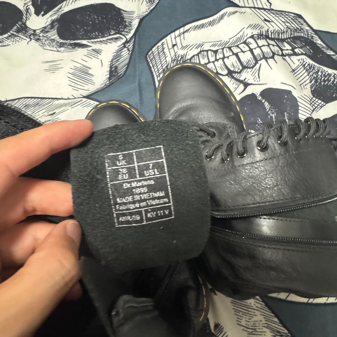 닥터마틴 1899비건싱클레어 워커 EU38 240사이즈  상품이미지5