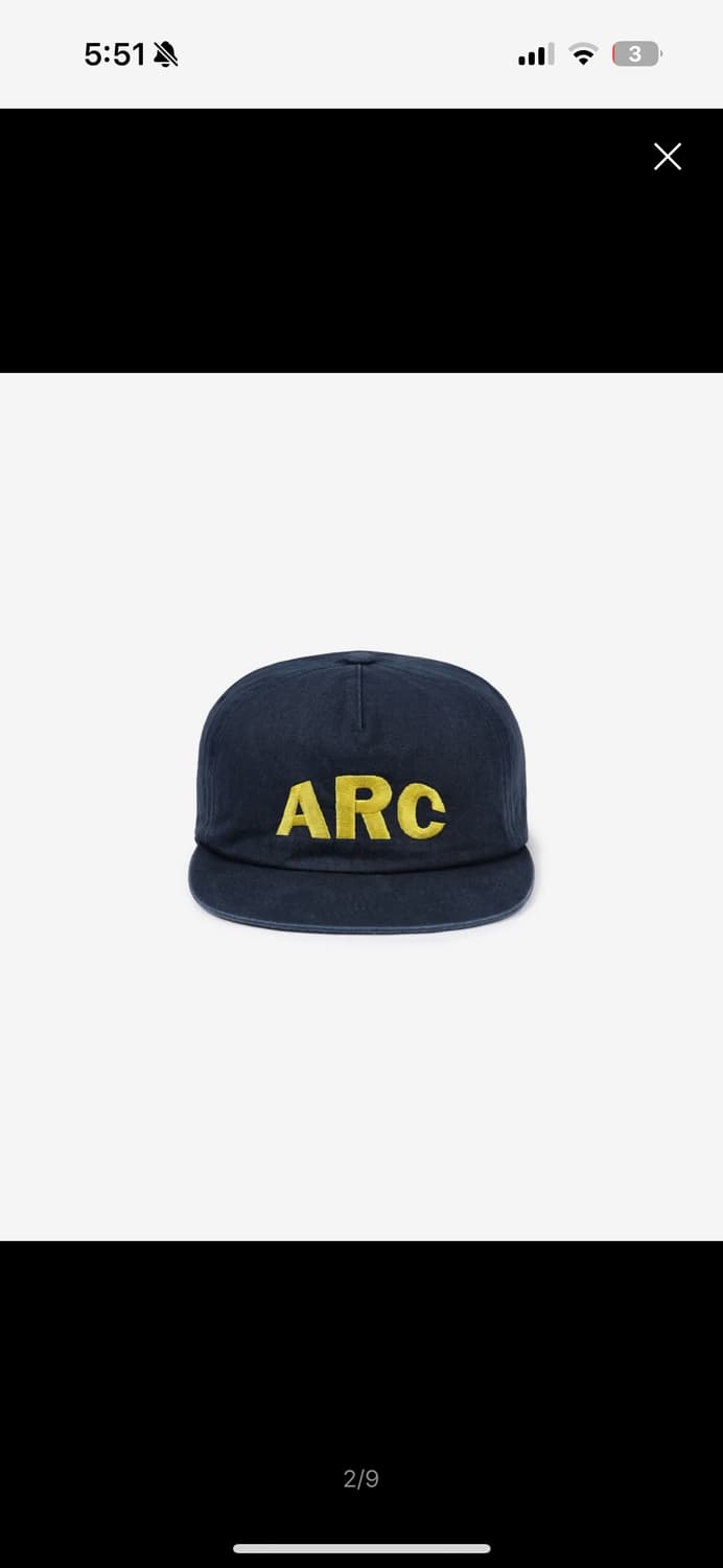 9999 archive cap（navy） 상품이미지1