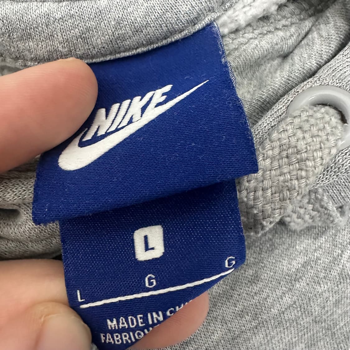 NIKE 나이키 후드티 그레이 100(L) 상품이미지3