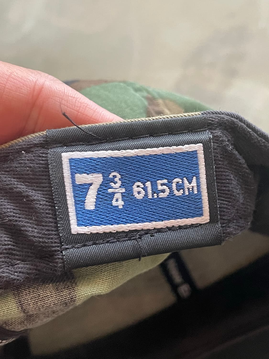 뉴에라 LA다저스 밀리터리 카모  7 3/4(61.5cm) 상품이미지9