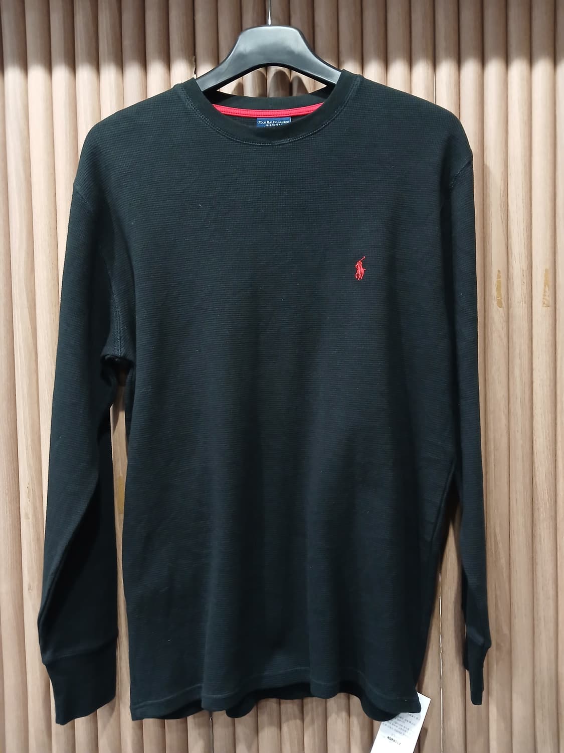 폴로 랄프로렌 와플 긴팔 티셔츠 - M 상품이미지1