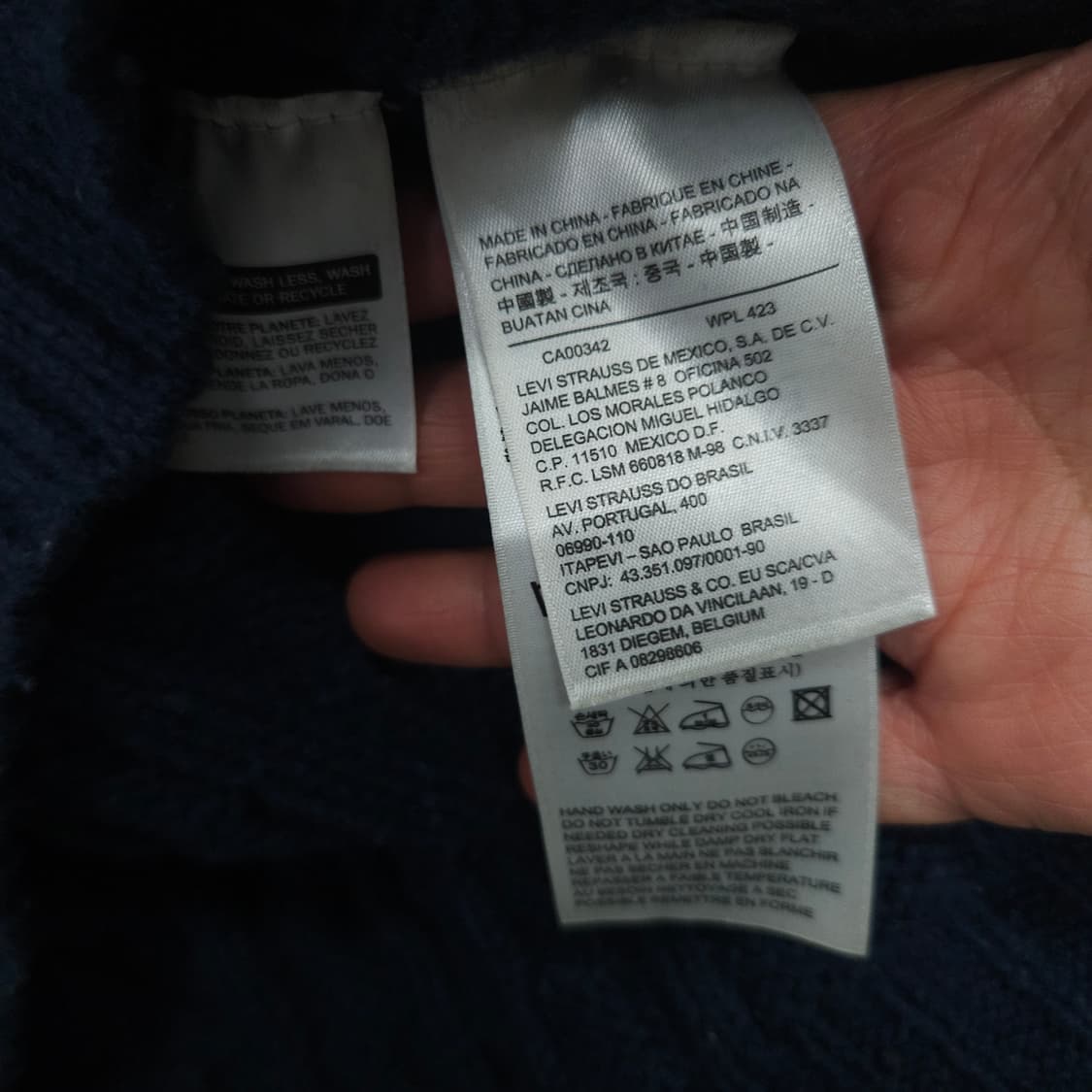 리바이스 노르딕 페어아일 니트 m 상품이미지5