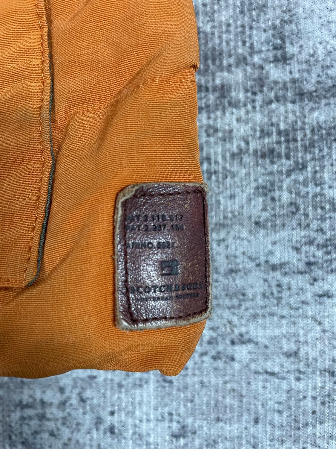 90s 스카치 소다 리얼스웨이드 배색 베스트 상품이미지4