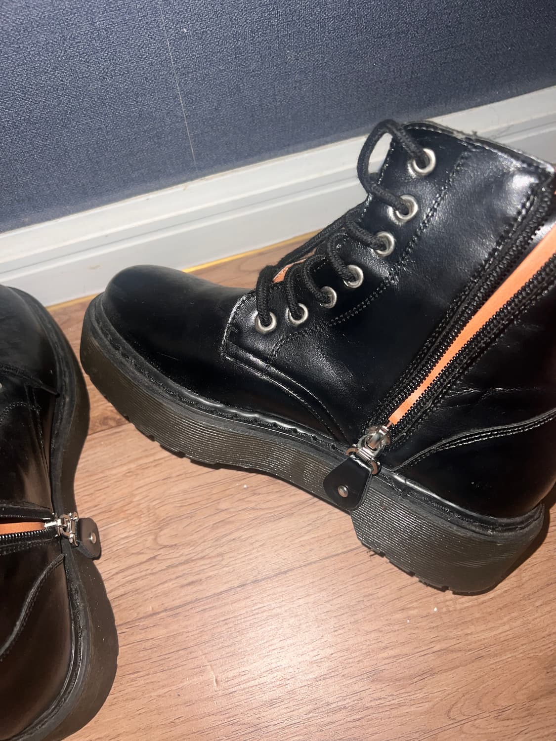 빈티지 워커 부츠 통굽 vintage boots 상품이미지4