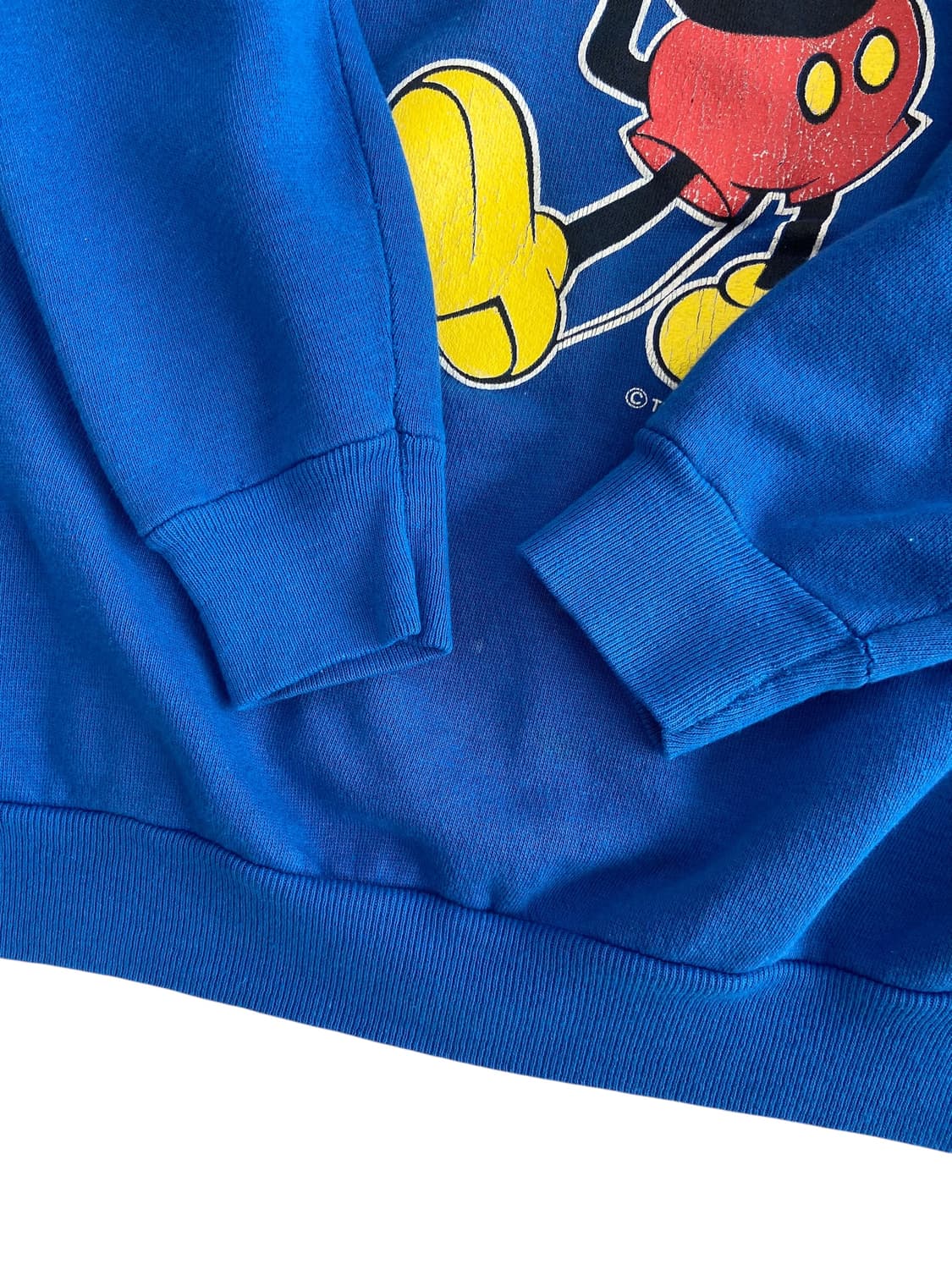 80's Velva Sheen 50/50 미키마우스 스웻셔츠 상품이미지7