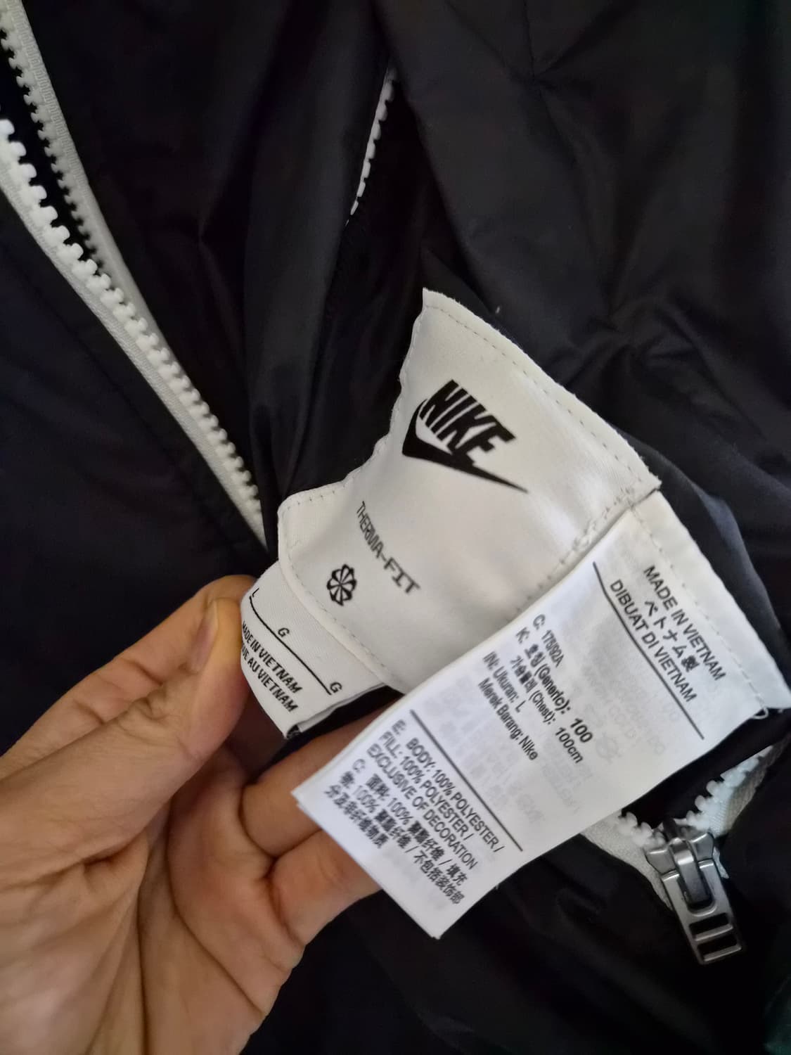 나이키 써마핏 리버시블 경량패딩 상품이미지7