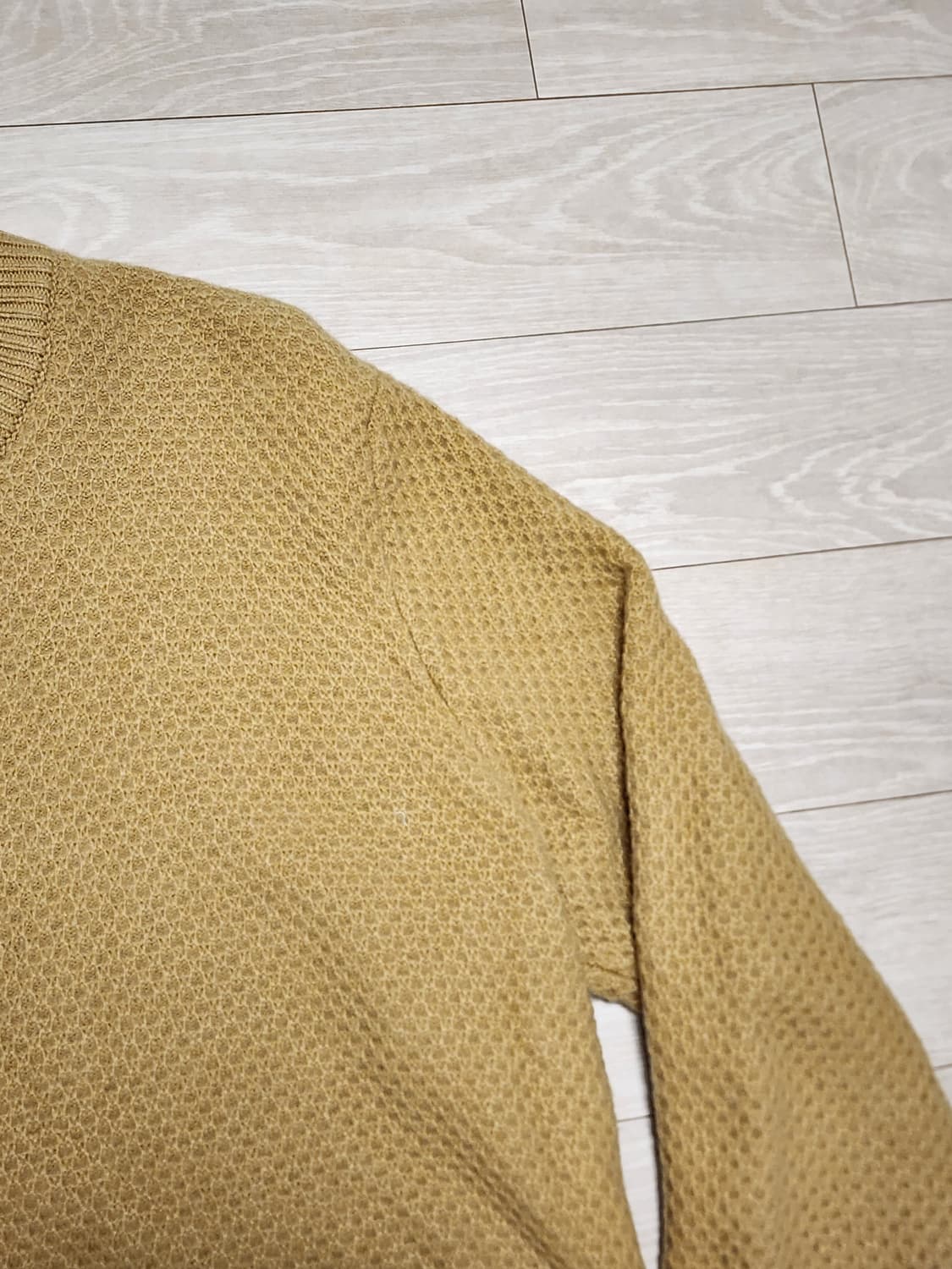 유니클로U 램스울 허니콤 스웨터 XXL 상품이미지3