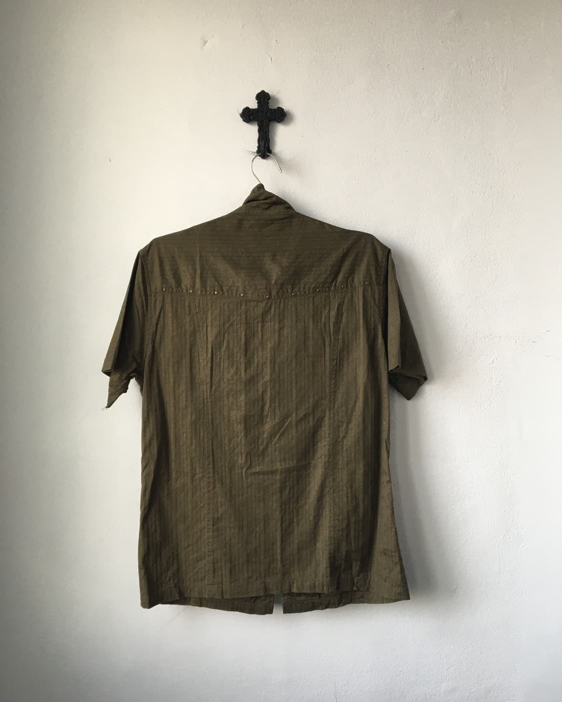 High neck shirt zip up 상품이미지4