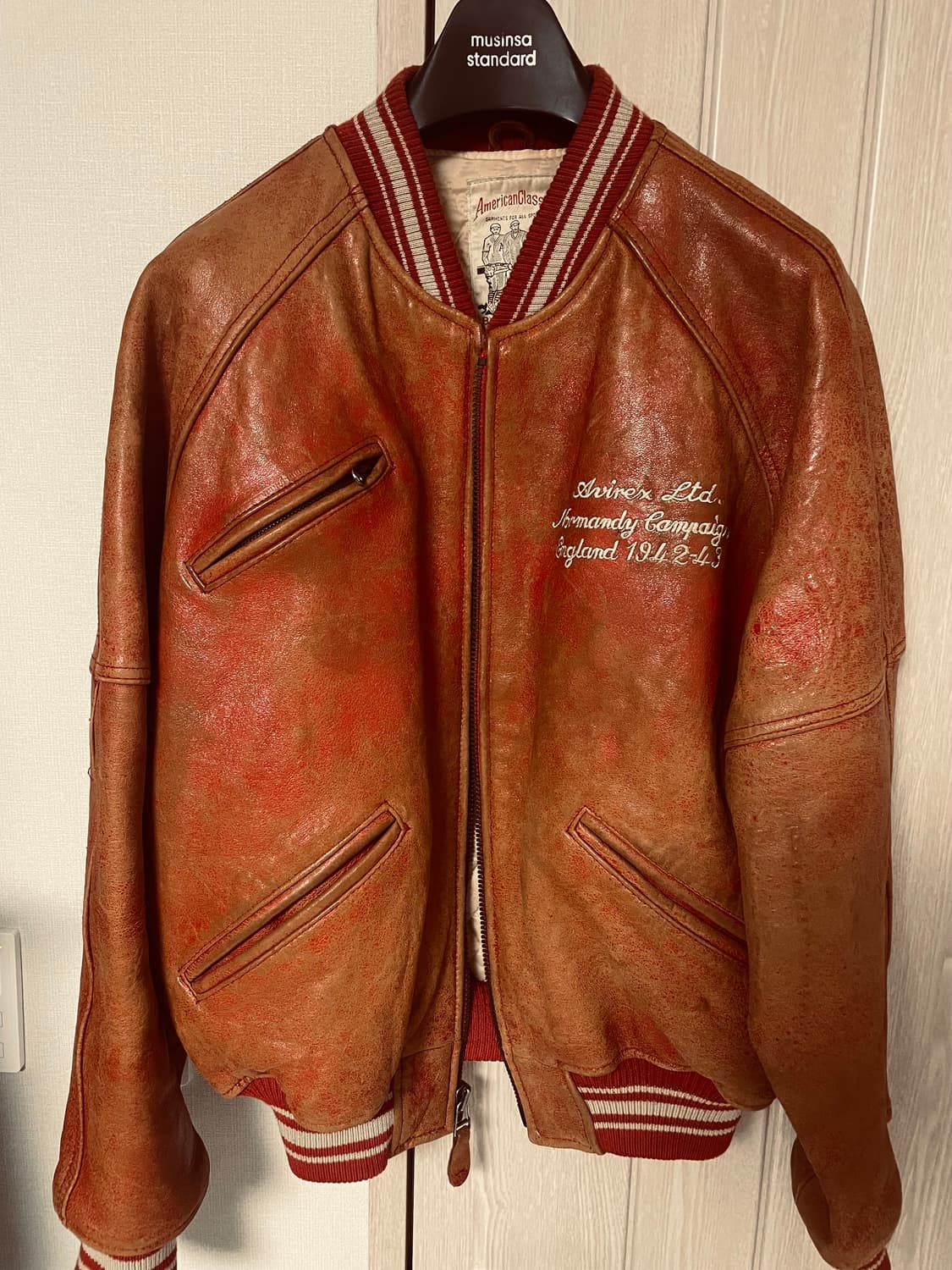 90s avirex 아이콘자켓 상품이미지2