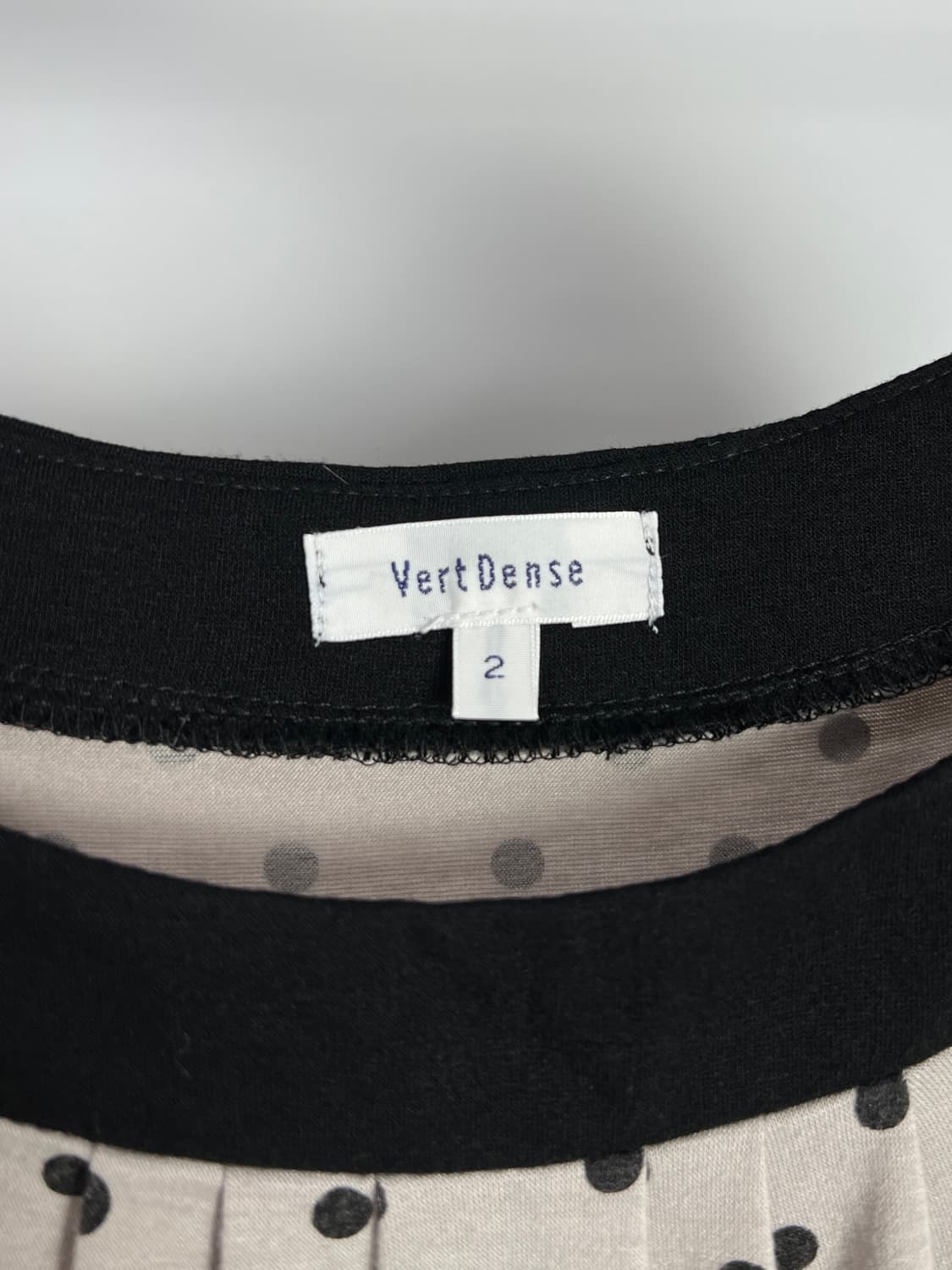 VERTDENSE 도트 반팔 원피스 상품이미지3
