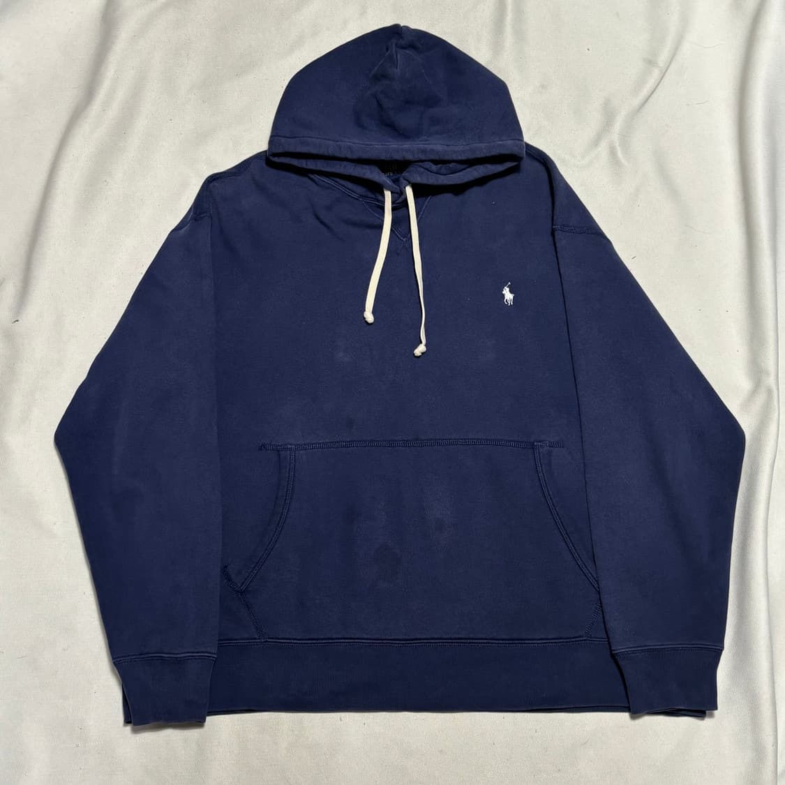 1XB 폴로랄프로렌 화이트 포니 네이비 후드티 상품이미지2