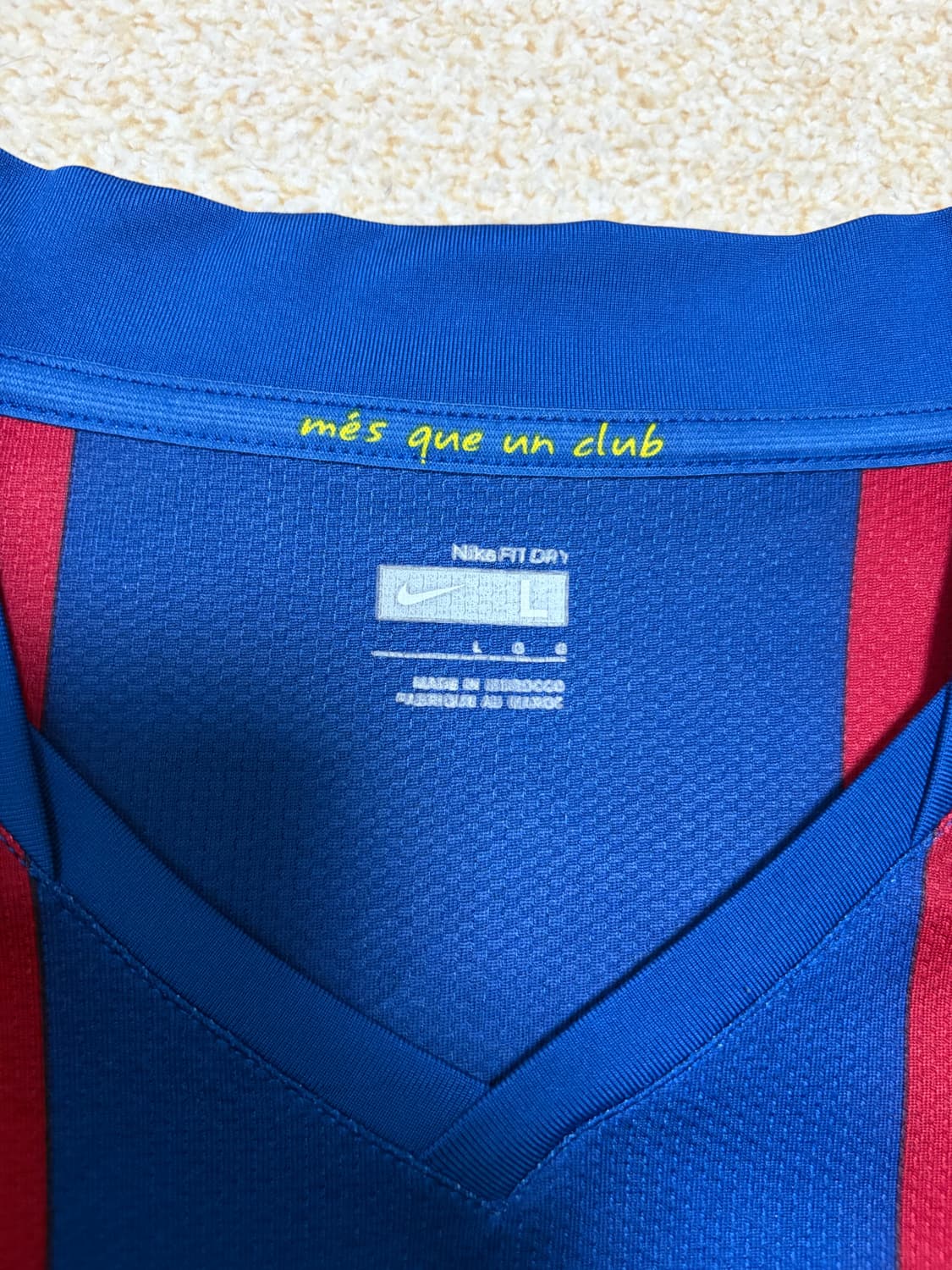 L) 07-08 나이키 바르셀로나 캄프누 유니폼 긴팔 상품이미지6