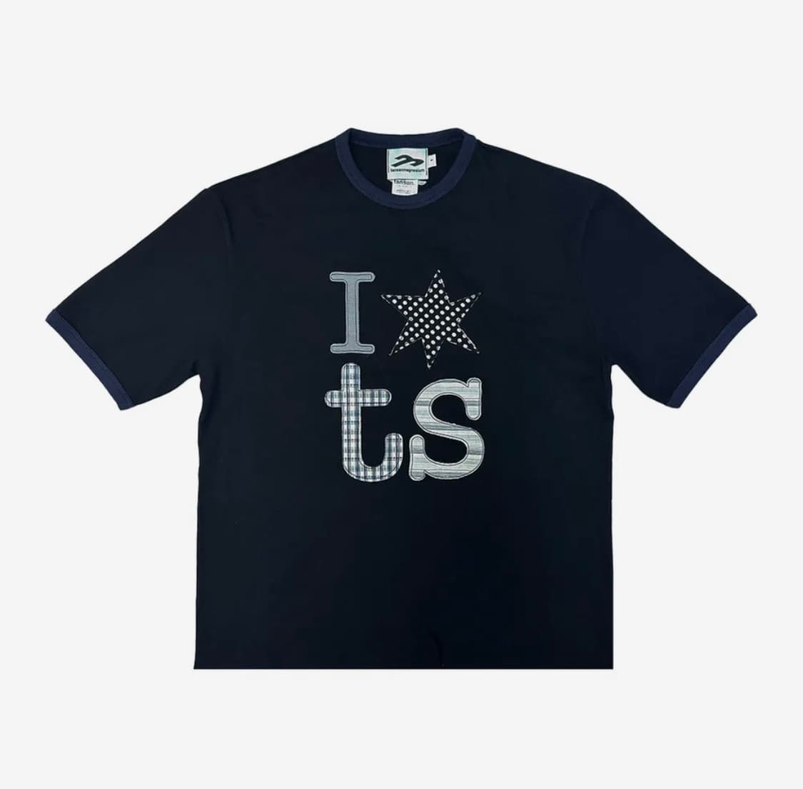 탄산마그네슘 링거 티셔츠 블랙(맨) 상품이미지1