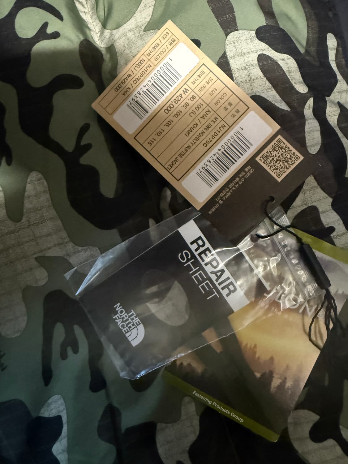 L사이즈 노스페이스 1996 노벨티 눕시 카모 상품이미지10