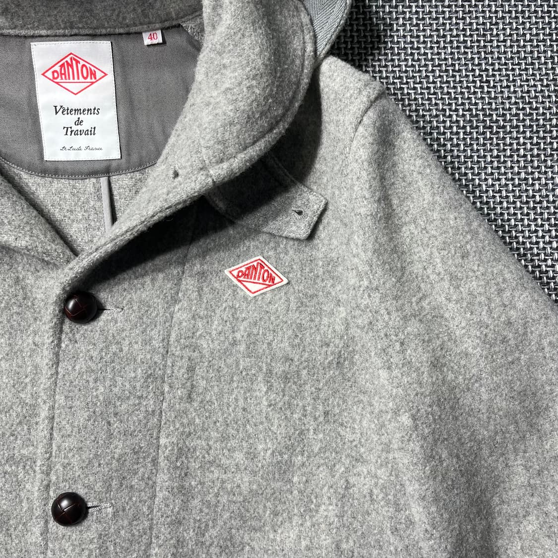 단톤 울 후드 코트 (old-8335) 상품이미지3