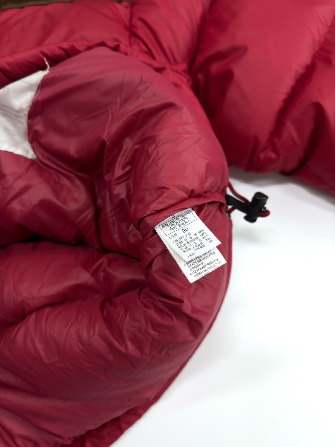 노스페이스 700LTD 눕시 패딩 구스다운 레드브라운 상품이미지5