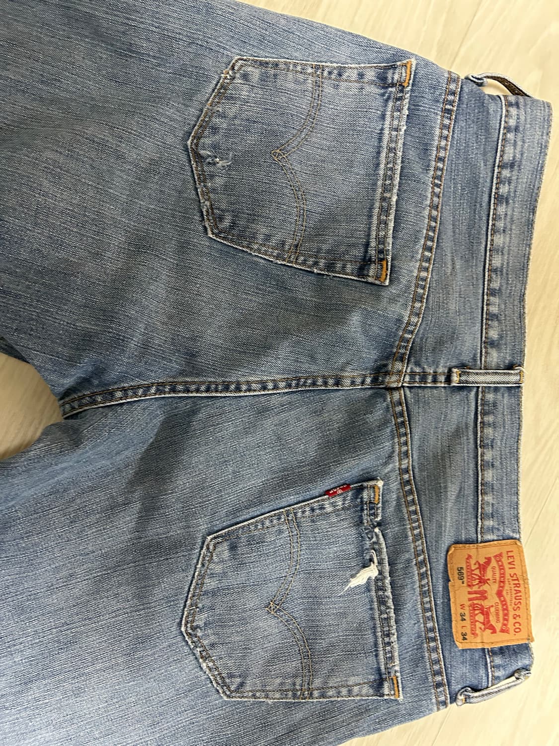 Levi’s 리바이스 569 34x34 빈티지 커스텀 상품이미지4