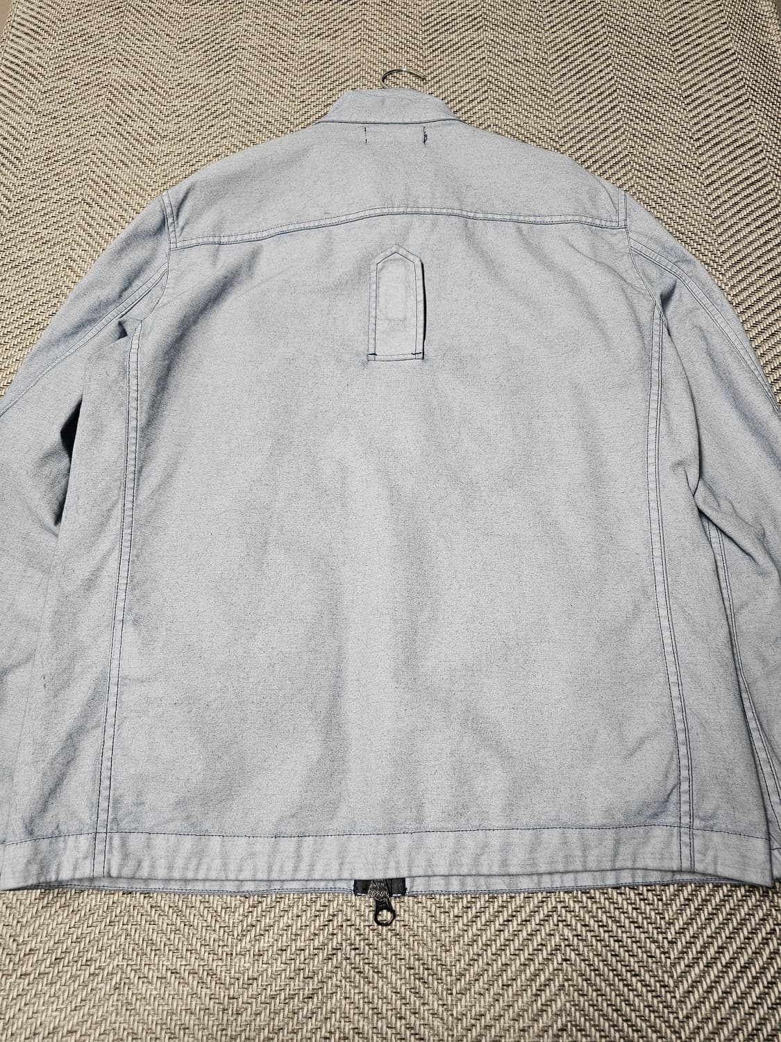 스톤아일랜드 CANVAS PLACCATO 자켓 상품이미지2