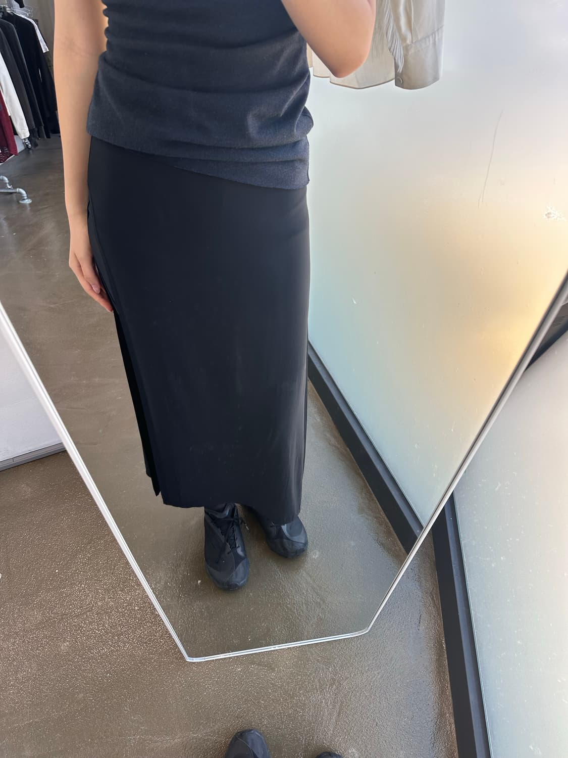 Helmut Lang Slit Skirt 상품이미지1