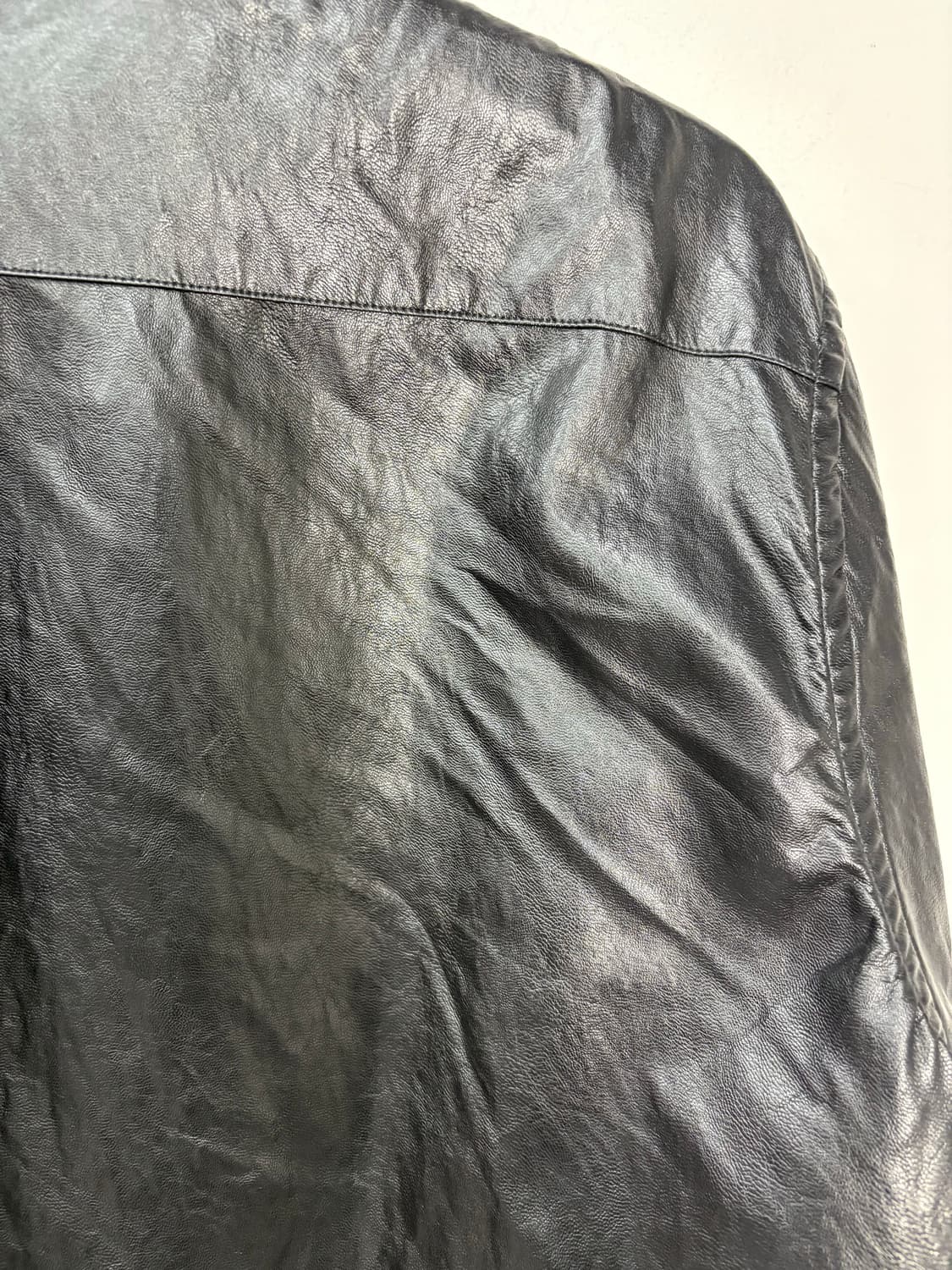 아워레가시 코코 70s 레더 셔츠 A2828 상품이미지6