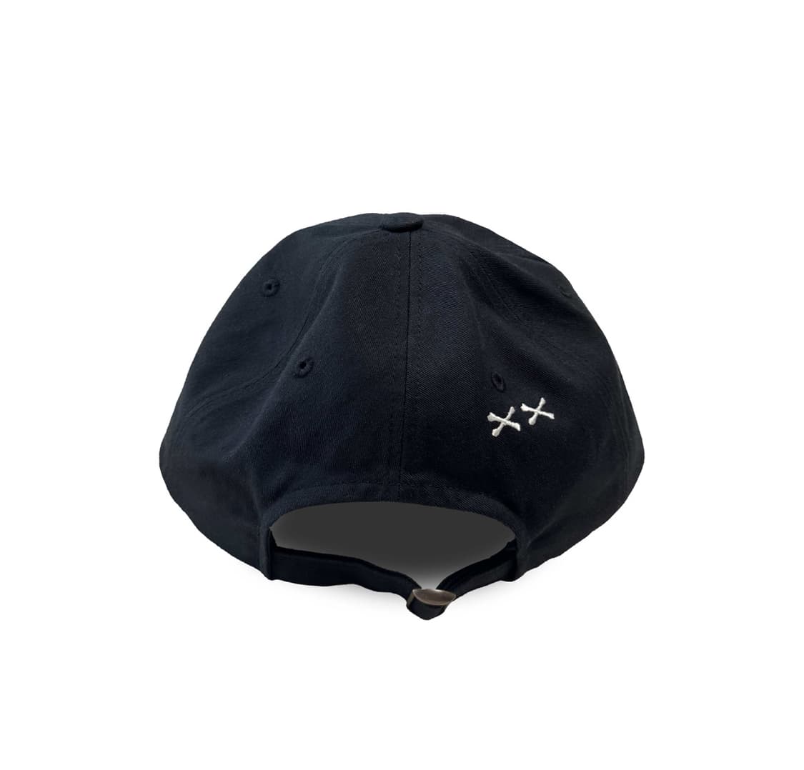 아오이로 모자 6-Panel Bone A/N Cap - Black 상품이미지3