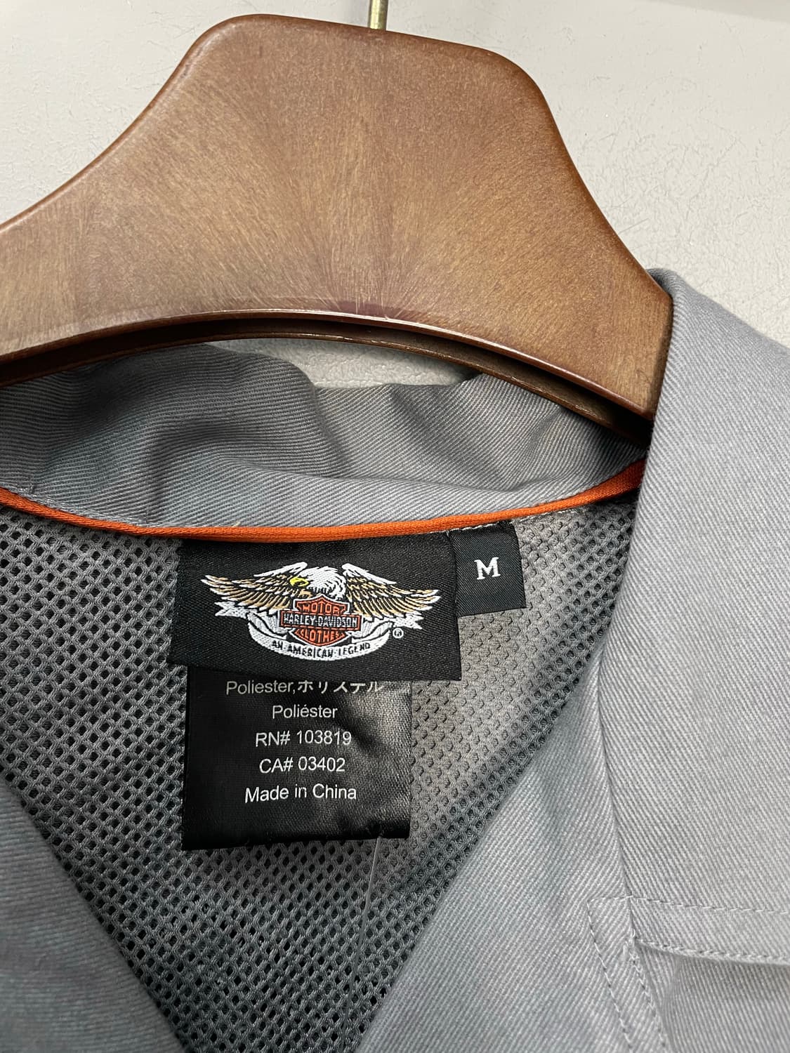 할리데이비슨 후면 빅로고 레이싱 반팔셔츠 H1685 상품이미지5