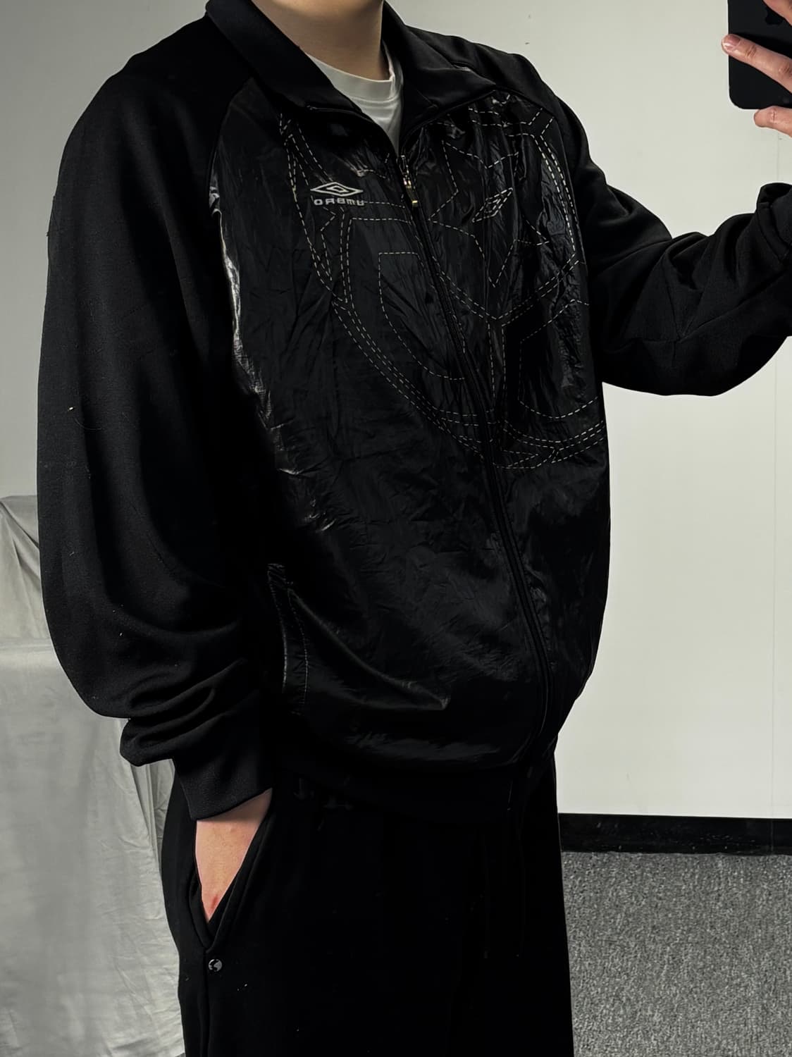 엄브로 하이브리드 집업 자켓 상품이미지1