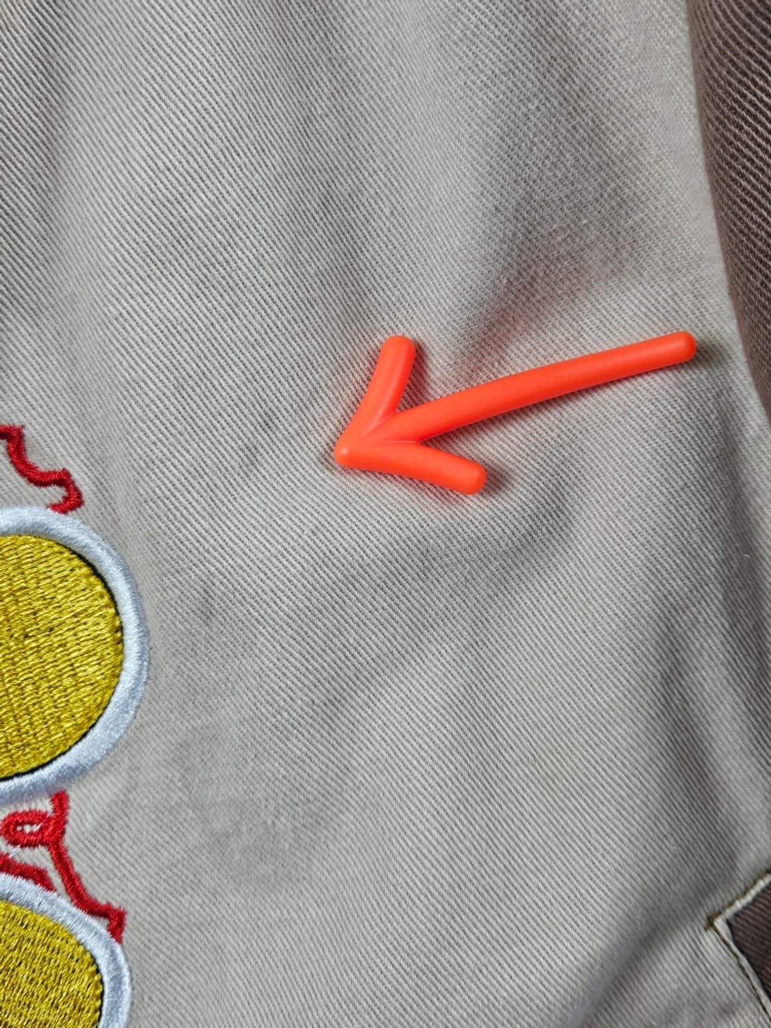 JH 리메이크 패치 미키 레이싱 자켓 ( L ) / 11197 상품이미지8