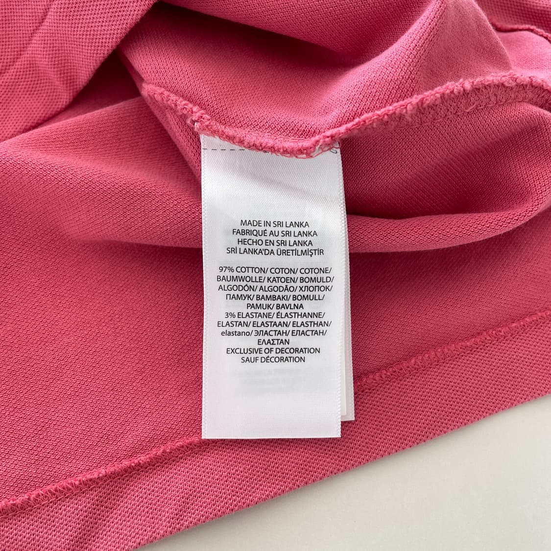 폴로 랄프로렌 핑크 PK 반팔 티셔츠 상품이미지9