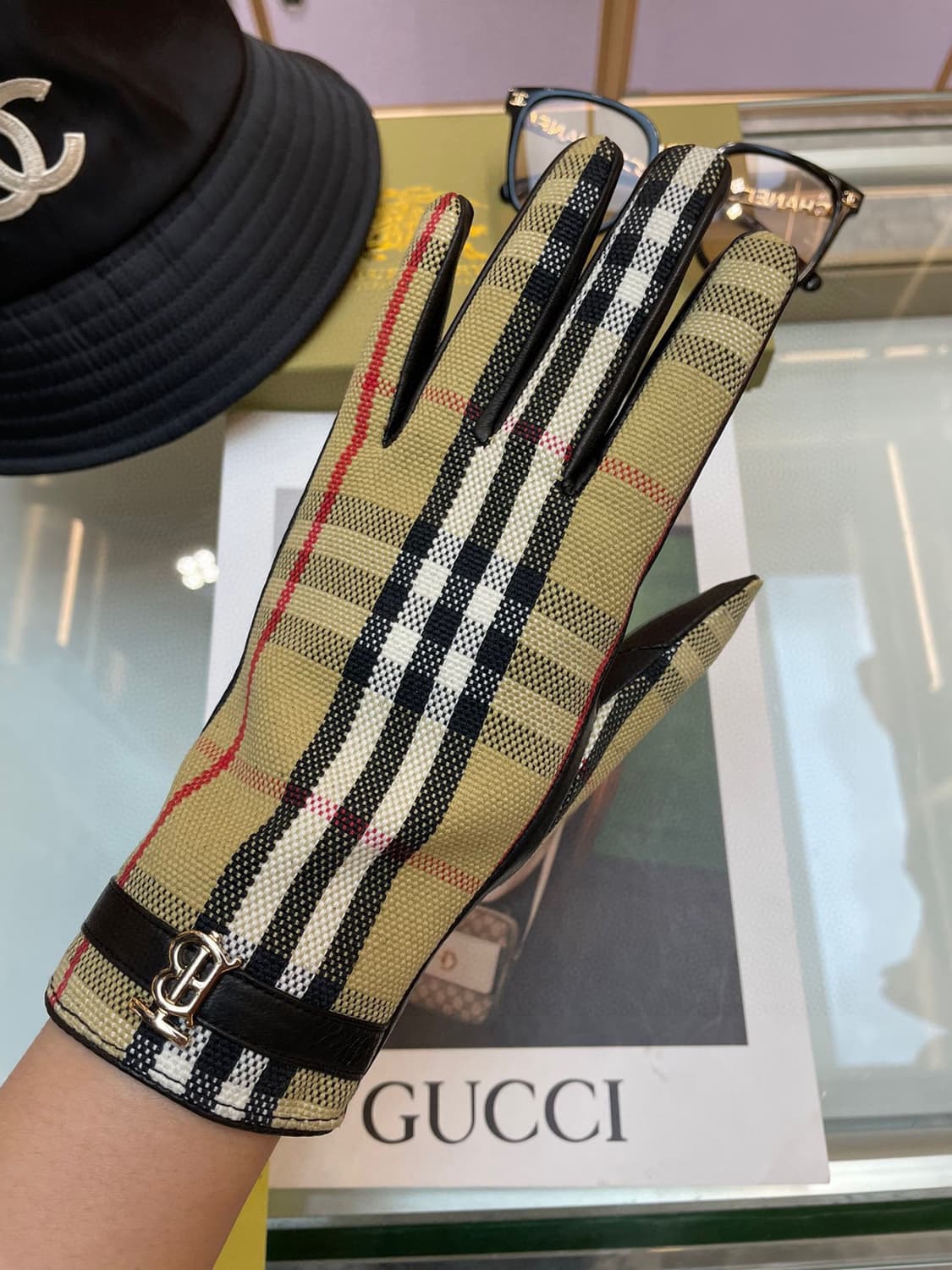 버버리 장갑 가을 겨울 보온 클래식 심플
 상품이미지5