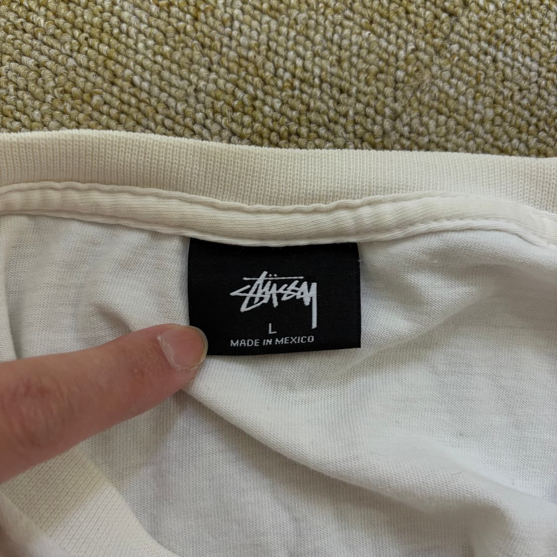 스투시 인터내셔널 트라이브 반팔 티셔츠(L) 상품이미지5