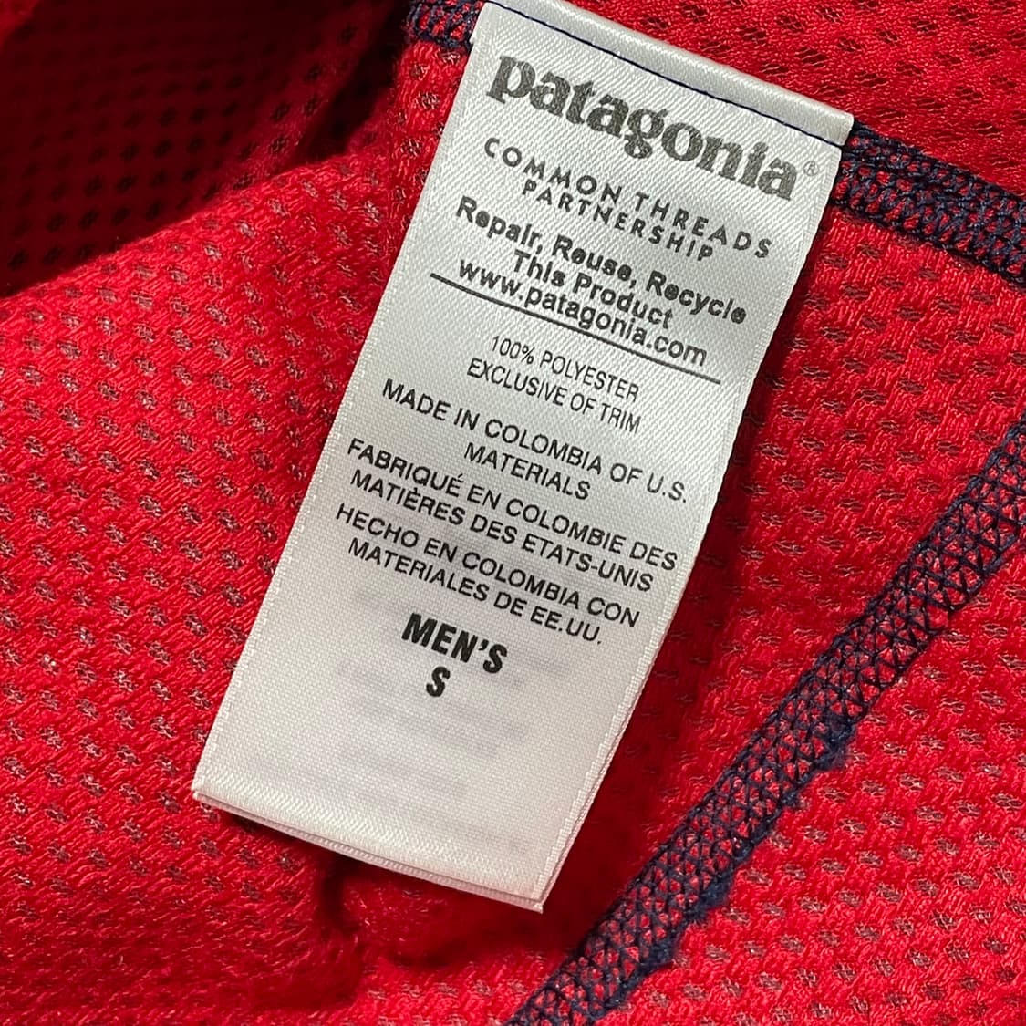 [S] 파타고니아 네이비 레트로 파일 조끼 베스트 상품이미지3