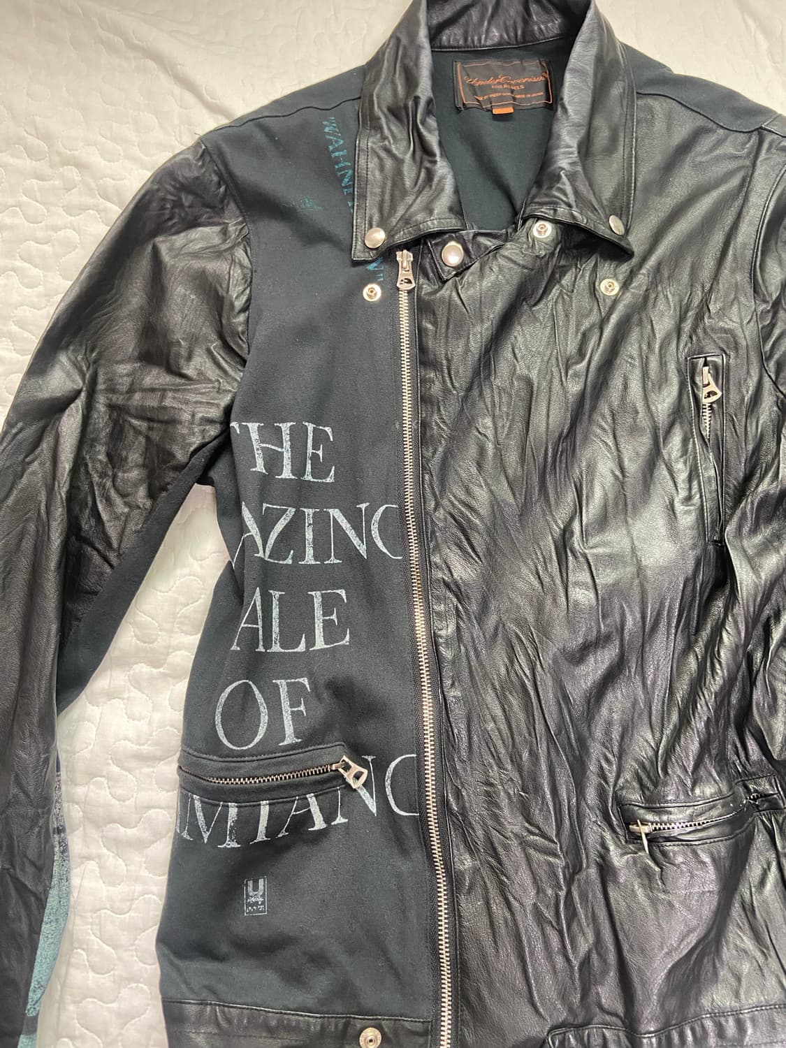 Undercover Klaus 06ss cowhide jacket 상품이미지4