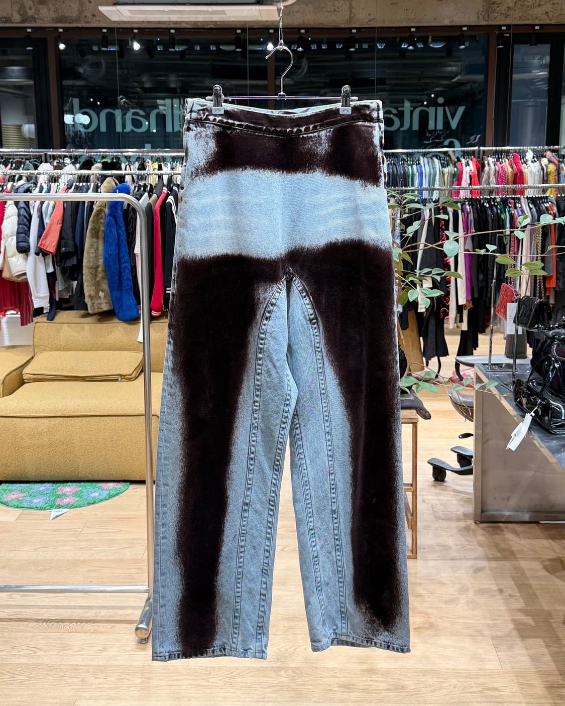 와이 프로젝트 데님 수플레 프린팅 팬츠  상품이미지1