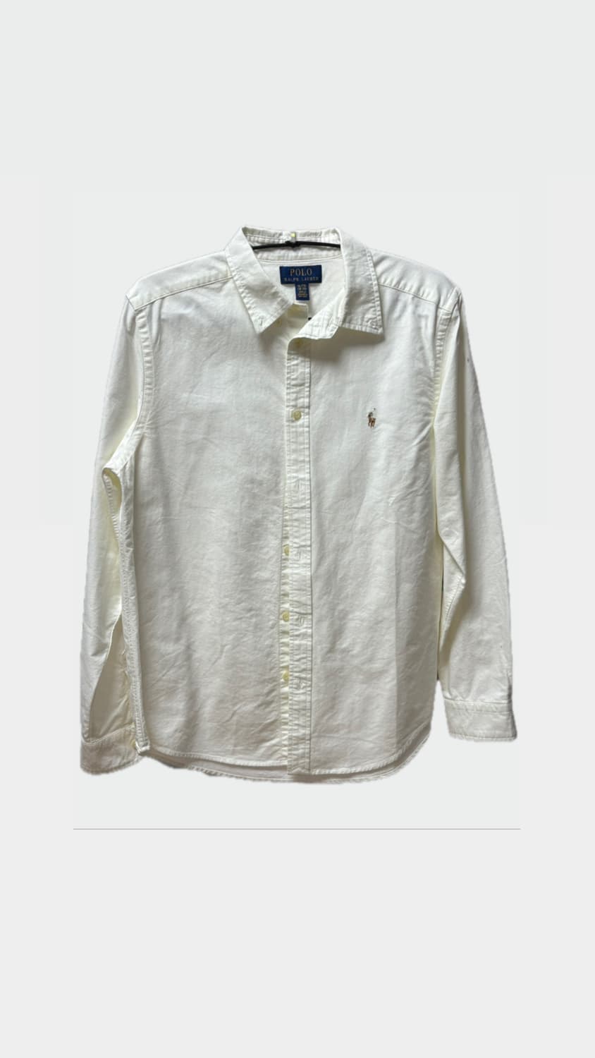 (W) 폴로랄프로렌 화이트 옥스포드 셔츠 상품이미지1