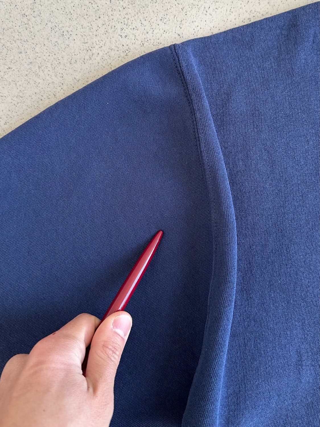 90s 빈티지 러셀 스웻셔츠 네이비 XL USA 상품이미지7