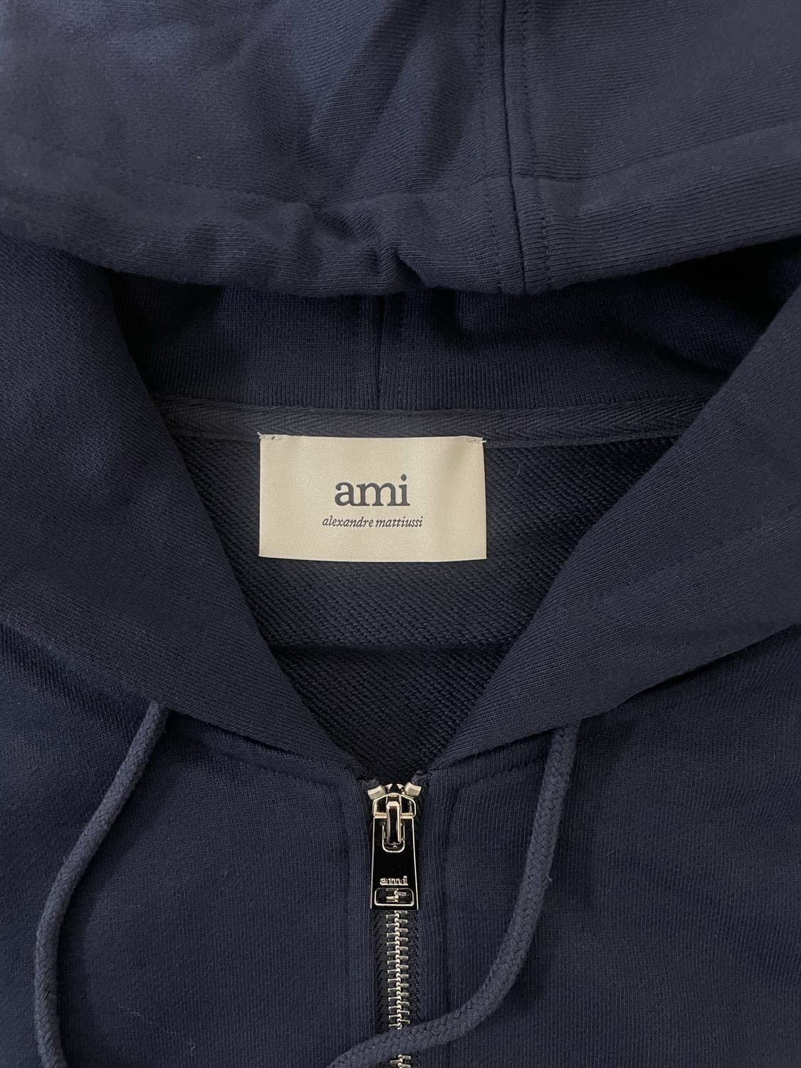 아미 화이트로고 후드집업 xl 상품이미지2